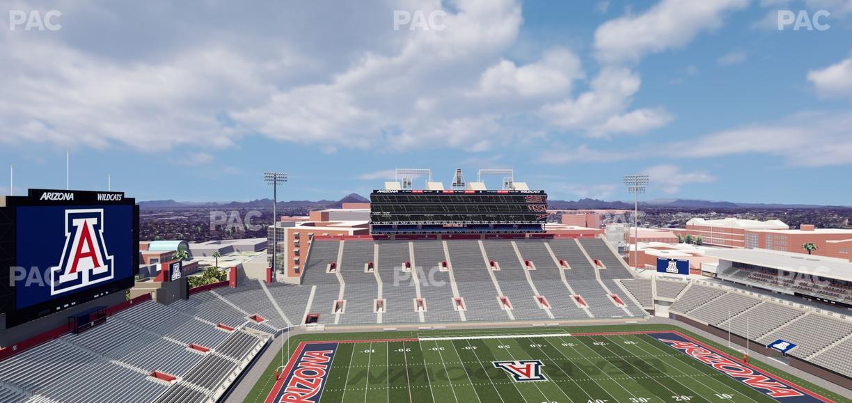 Casino Del Sol Stadium - Section 207 Seat View