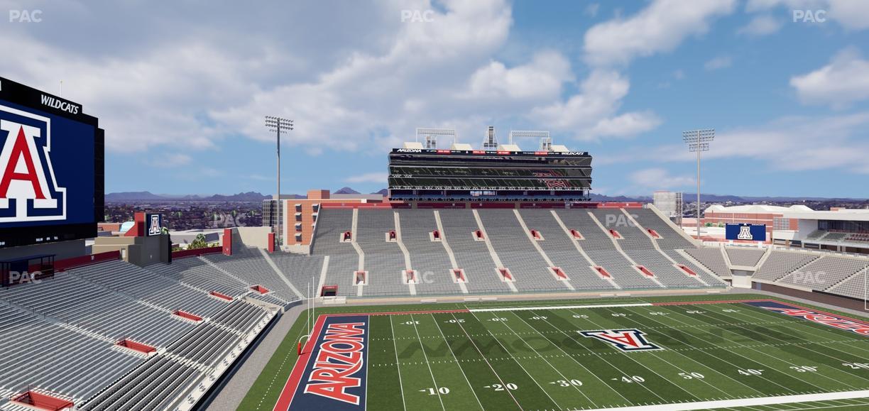 Casino Del Sol Stadium - Section 208 Seat View