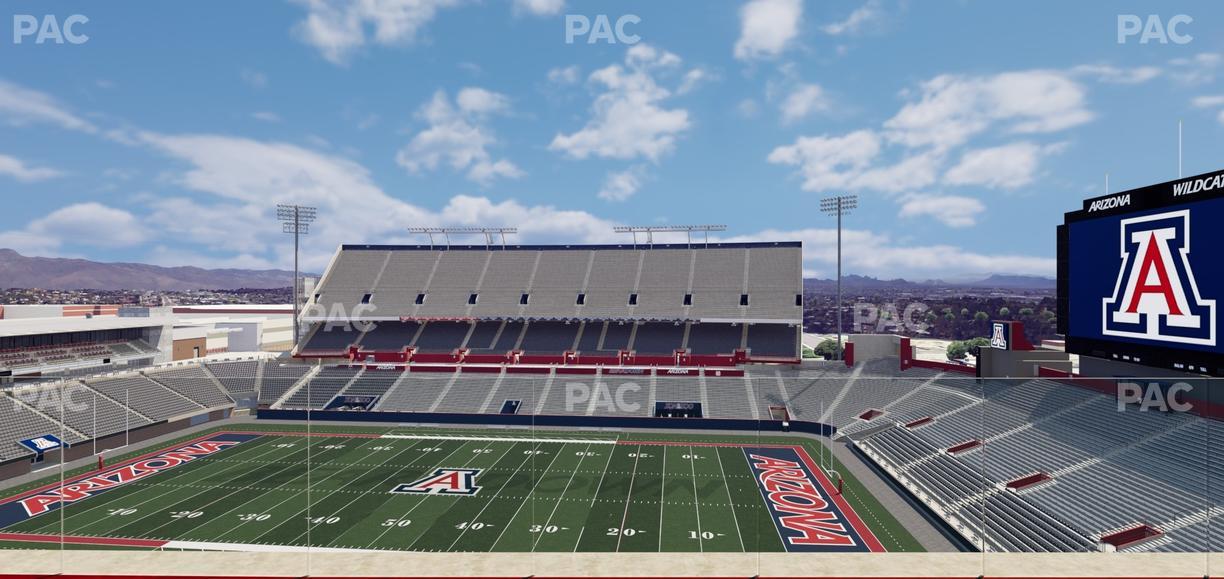 Casino Del Sol Stadium - Section Loge 110 Seat View