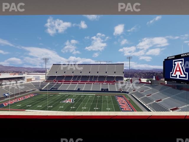 Casino Del Sol Stadium - Section Loge 110 Seat View