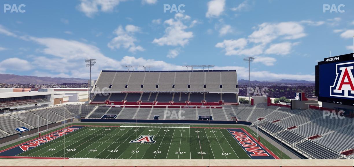 Casino Del Sol Stadium - Section Loge 111 Seat View