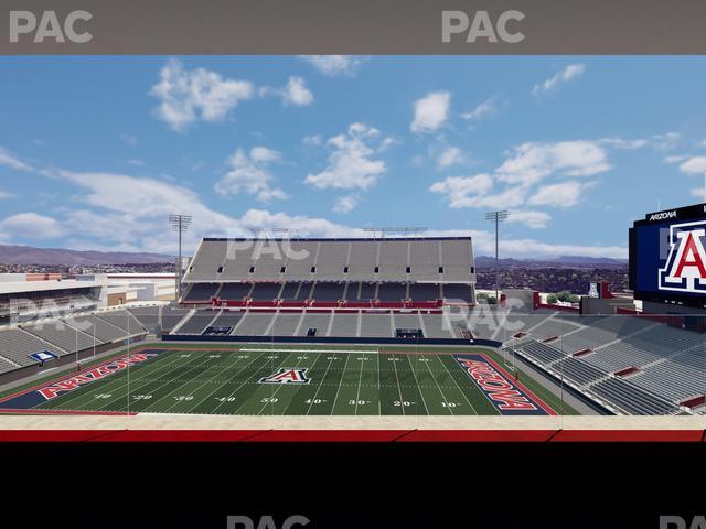 Casino Del Sol Stadium - Section Loge 111 Seat View