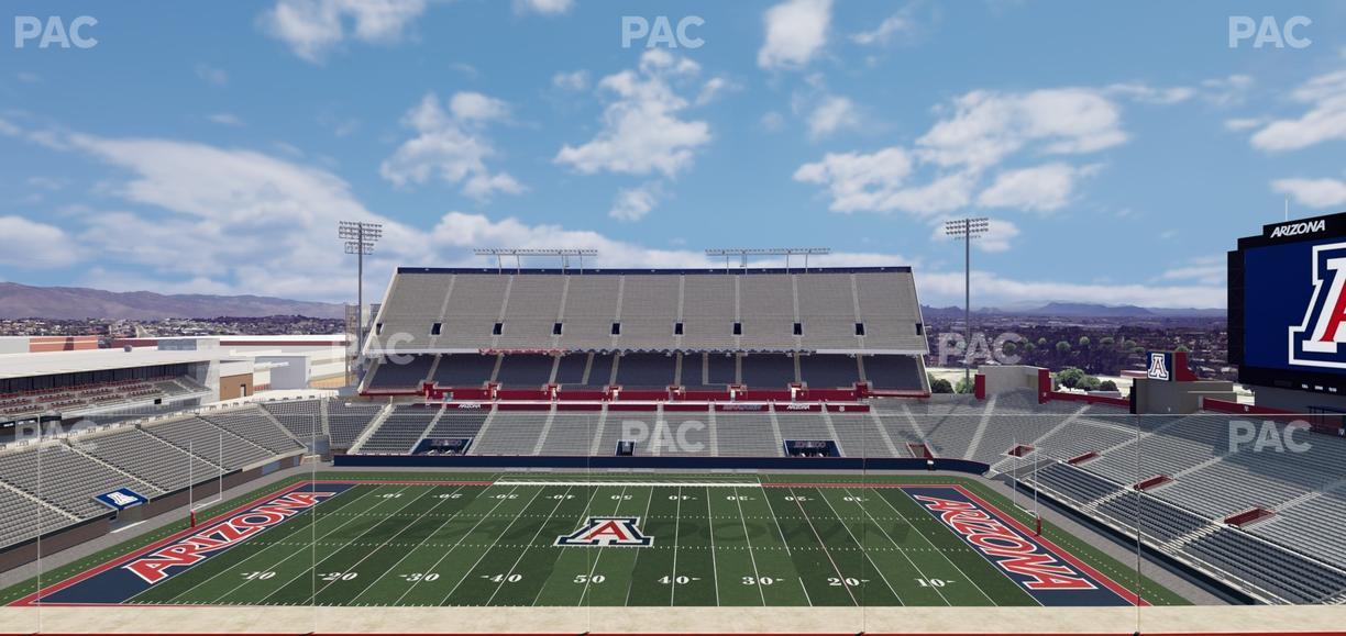 Casino Del Sol Stadium - Section Loge 112 Seat View