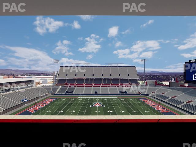 Casino Del Sol Stadium - Section Loge 113 Seat View