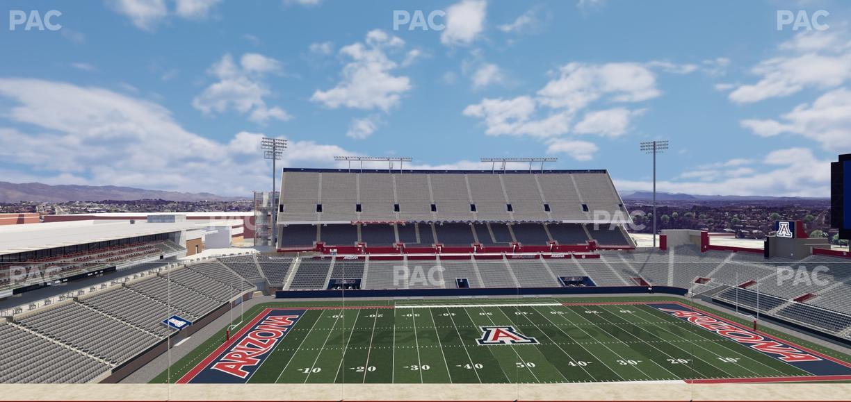 Casino Del Sol Stadium - Section Loge 115 Seat View