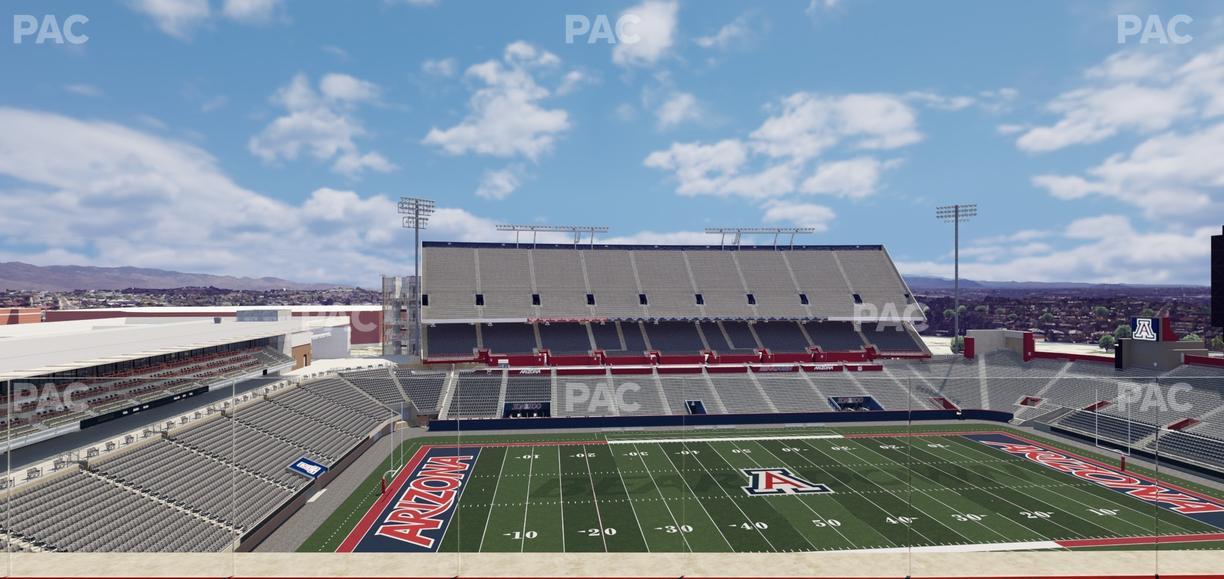 Casino Del Sol Stadium - Section Loge 116 Seat View