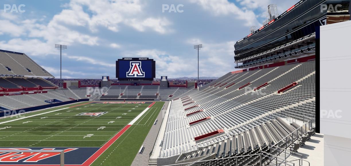 Casino Del Sol Stadium - Section Sands Club 117 Seat View