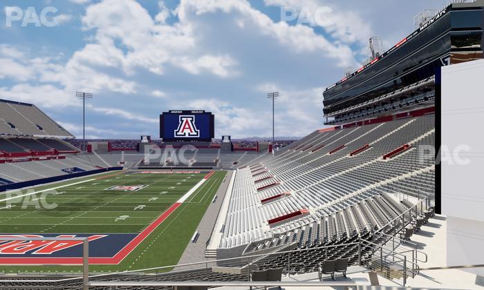 Casino Del Sol Stadium - Section Sands Club 117 Seat View