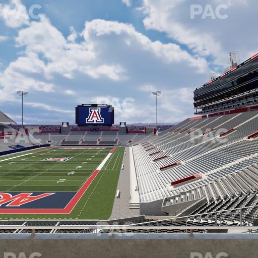 Casino Del Sol Stadium - Section Sands Club 118 Seat View