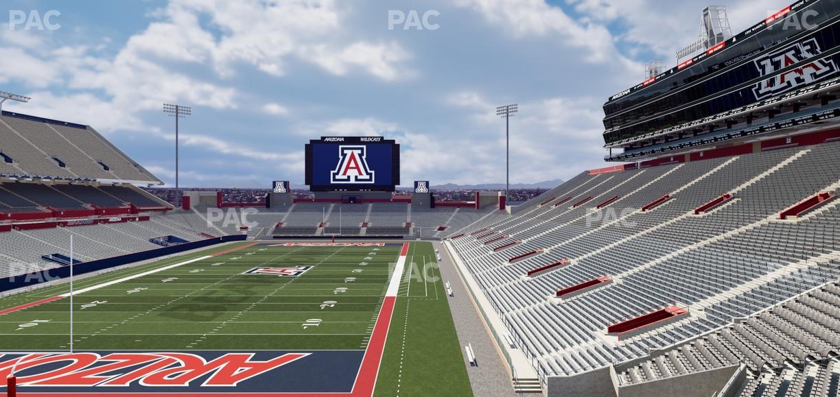 Casino Del Sol Stadium - Section Sands Club 119 Seat View