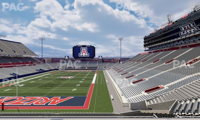 Casino Del Sol Stadium - Section Sands Club 119 Seat View