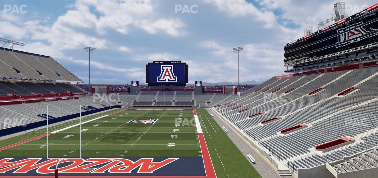 Casino Del Sol Stadium - Section Sands Club 120 Seat View