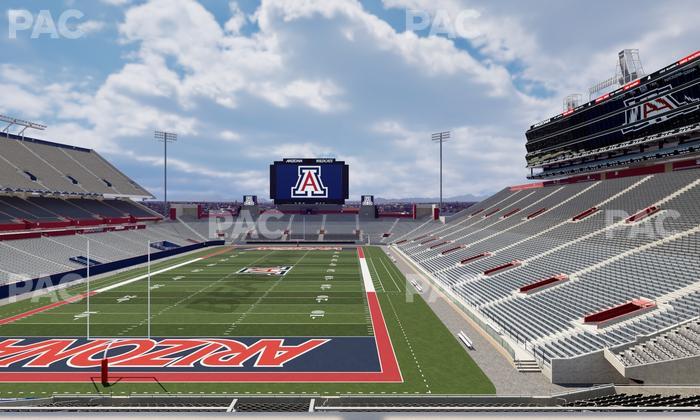 Casino Del Sol Stadium - Section Sands Club 120 Seat View