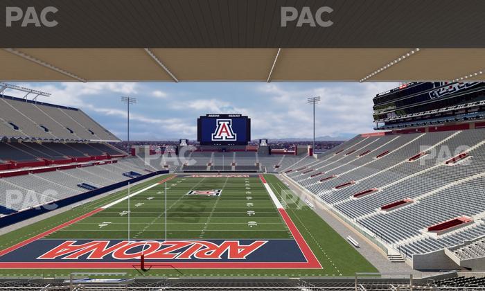 Casino Del Sol Stadium - Section Sands Club 121 Seat View