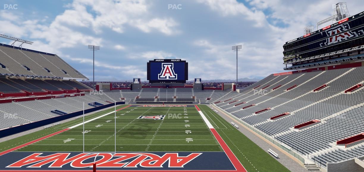 Casino Del Sol Stadium - Section Sands Club 121 Seat View