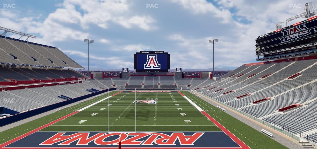 Casino Del Sol Stadium - Section Sands Club 122 Seat View