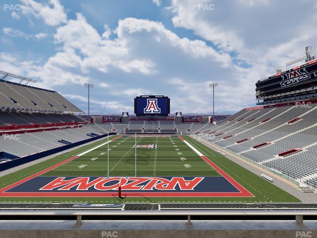 Casino Del Sol Stadium - Section Sands Club 122 Seat View