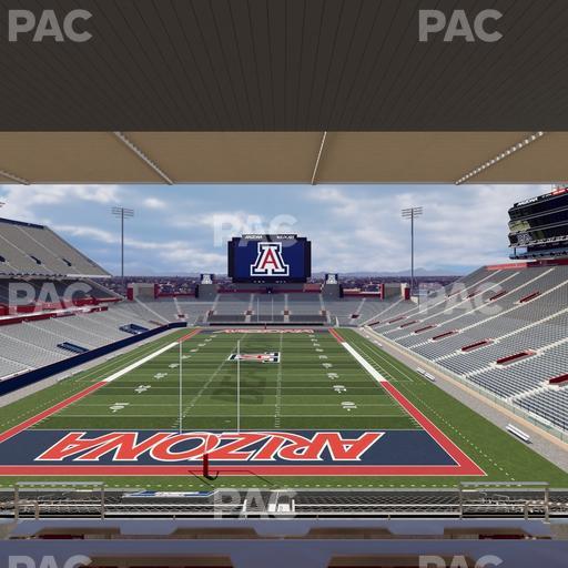 Casino Del Sol Stadium - Section Sands Club 122 Seat View