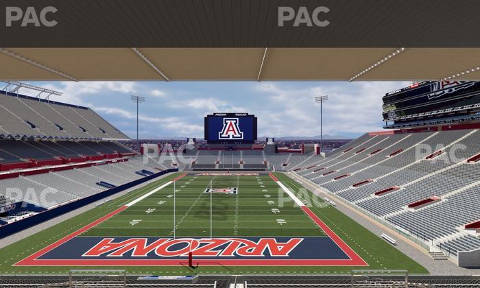 Casino Del Sol Stadium - Section Sands Club 122 Seat View