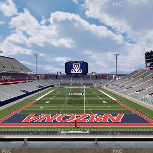 Casino Del Sol Stadium - Section Sands Club 123 Seat View