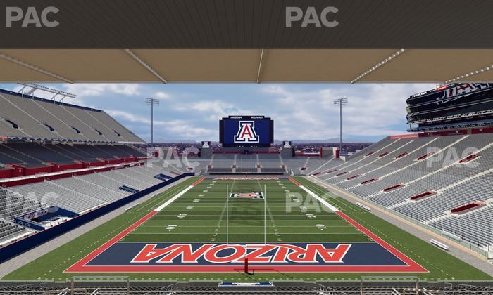 Casino Del Sol Stadium - Section Sands Club 123 Seat View