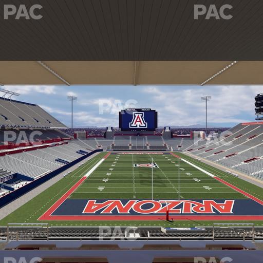 Casino Del Sol Stadium - Section Sands Club 124 Seat View