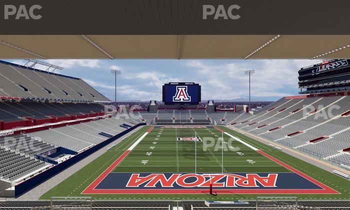 Casino Del Sol Stadium - Section Sands Club 124 Seat View