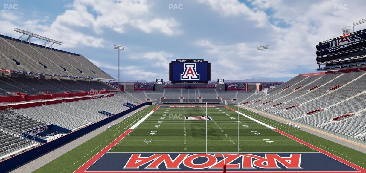 Casino Del Sol Stadium - Section Sands Club 124 Seat View