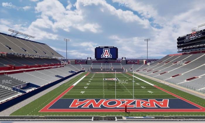 Casino Del Sol Stadium - Section Sands Club 124 Seat View