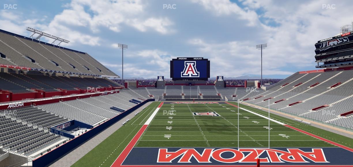 Casino Del Sol Stadium - Section Sands Club 125 Seat View