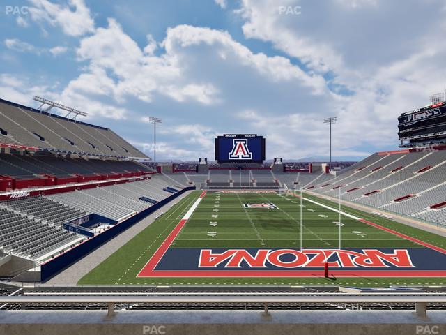 Casino Del Sol Stadium - Section Sands Club 125 Seat View