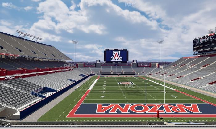 Casino Del Sol Stadium - Section Sands Club 125 Seat View