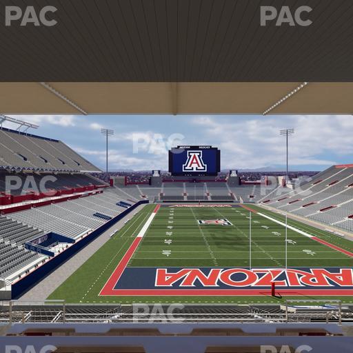 Casino Del Sol Stadium - Section Sands Club 125 Seat View