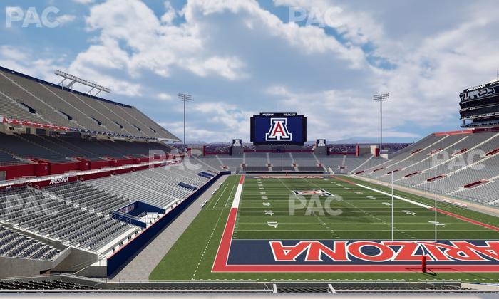 Casino Del Sol Stadium - Section Sands Club 126 Seat View