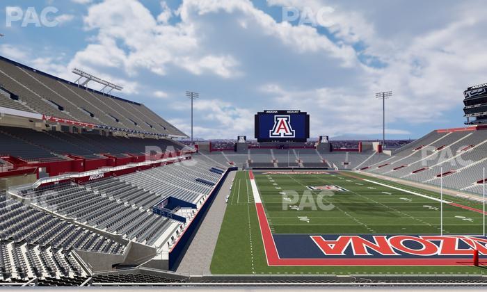 Casino Del Sol Stadium - Section Sands Club 127 Seat View