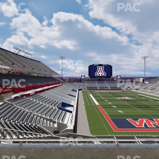 Casino Del Sol Stadium - Section Sands Club 128 Seat View