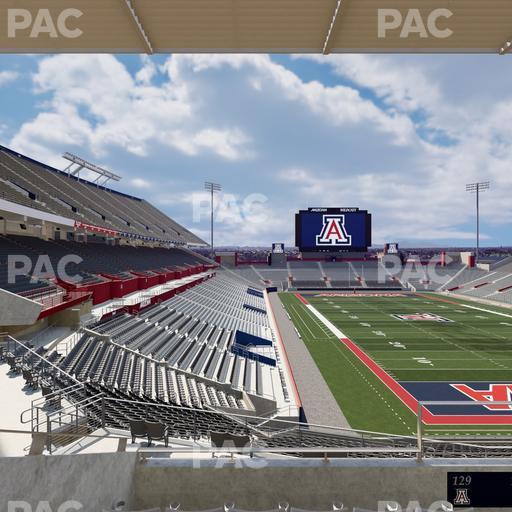 Casino Del Sol Stadium - Section Sands Club 129 Seat View