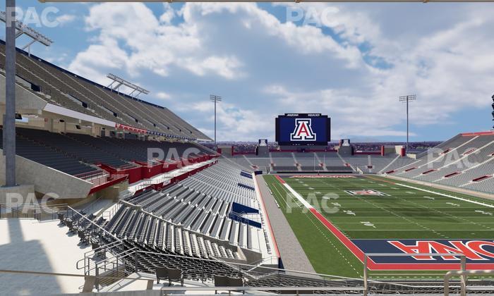 Casino Del Sol Stadium - Section Sands Club 129 Seat View