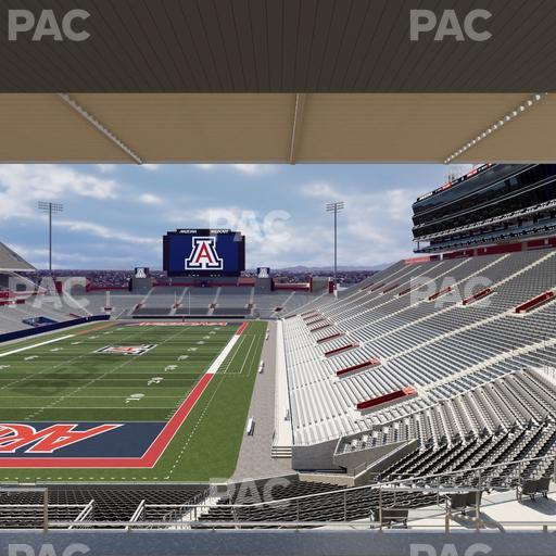 Casino Del Sol Stadium - Section Sands Club W 118 Seat View