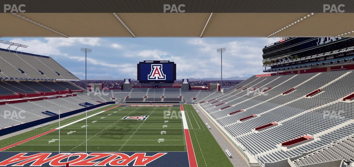 Casino Del Sol Stadium - Section Sands Club W 120 Seat View