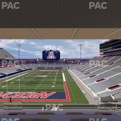 Casino Del Sol Stadium - Section Sands Club W 120 Seat View