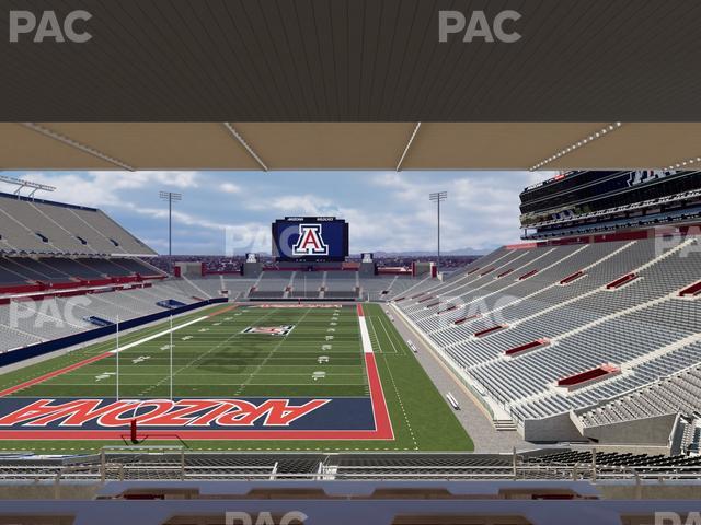 Casino Del Sol Stadium - Section Sands Club W 120 Seat View