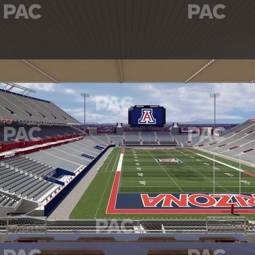 Casino Del Sol Stadium - Section Sands Club W 126 Seat View