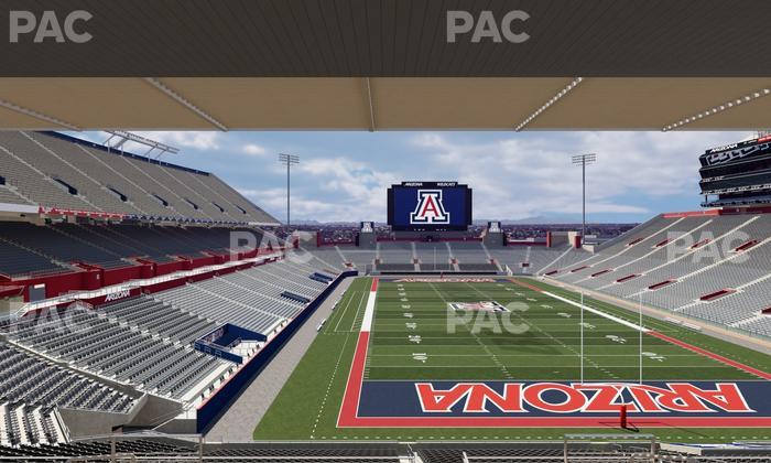 Casino Del Sol Stadium - Section Sands Club W 126 Seat View