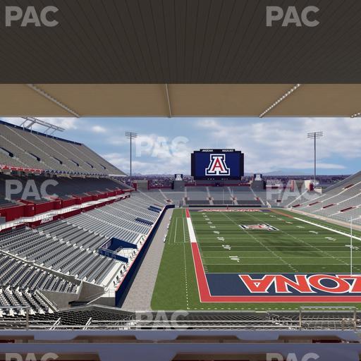 Casino Del Sol Stadium - Section Sands Club W 127 Seat View