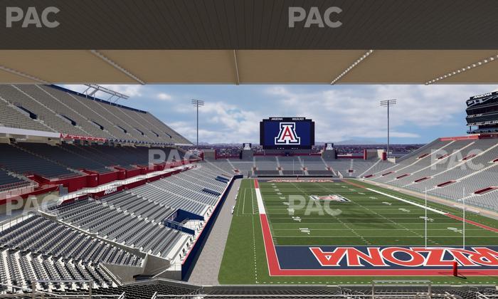 Casino Del Sol Stadium - Section Sands Club W 127 Seat View