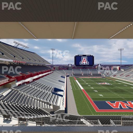 Casino Del Sol Stadium - Section Sands Club W 128 Seat View