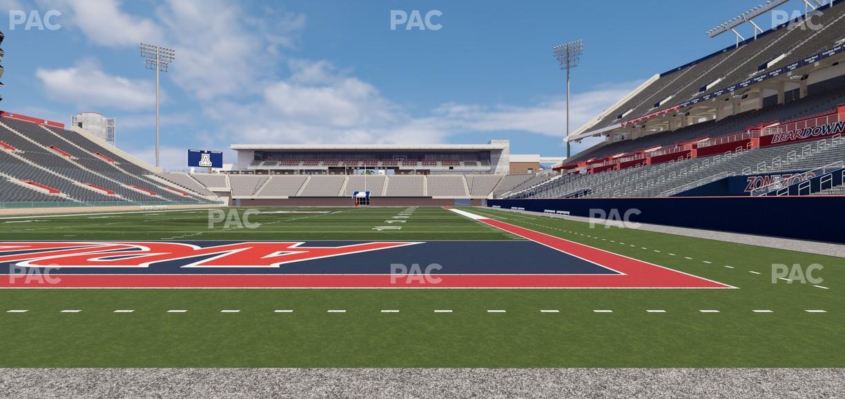 Casino Del Sol Stadium - Section W 11 Seat View