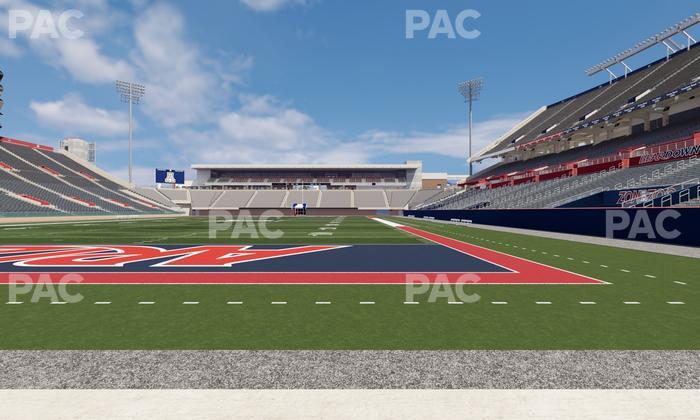 Casino Del Sol Stadium - Section W 11 Seat View