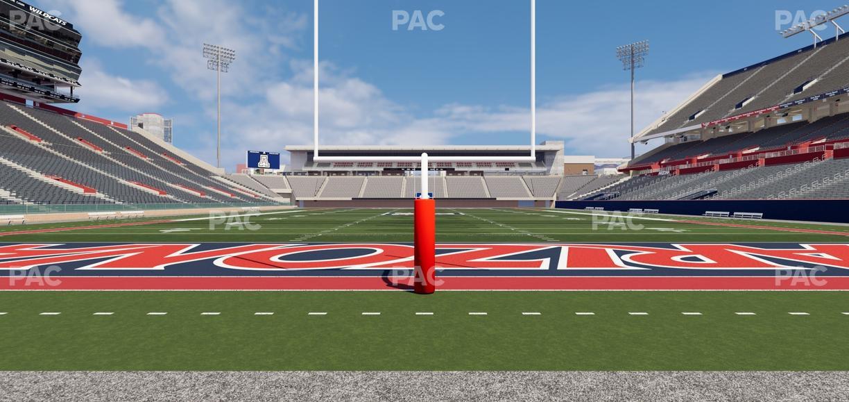 Casino Del Sol Stadium - Section W 12 Seat View